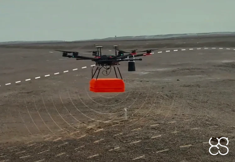 Masuratori geofizice cu drona