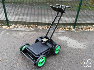 GPR cart for terrestrial surveys for Zond GPR systems